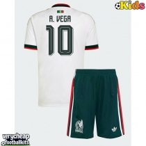 Mexico Alexis Vega #10 Replica Away Minikit World Cup 2026 Short Sleeve (+ pants)